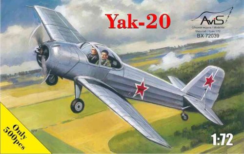 Przejdź do produktu AVIS BX72039 - 1:72 Yak-20