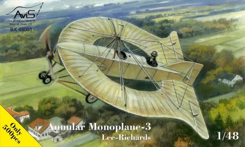Przejdź do produktu AVIS 48001 - 1:48 Lee-Richards Annular Monoplane-3