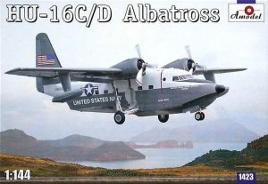 AMODEL 1423-1 - 1:144 Grumman HU-16 C/D Albatross + decal UF-1