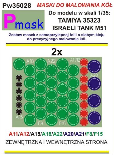 Przejdź do produktu PMASK Pw35028 - 1:35 M51
