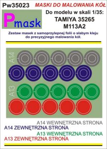 PMASK Pw35023 - 1:35 M113A2 T