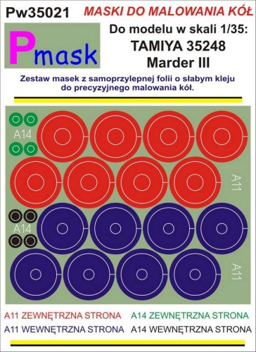 Przejdź do produktu PMASK Pw35021 - 1:35 Marder III