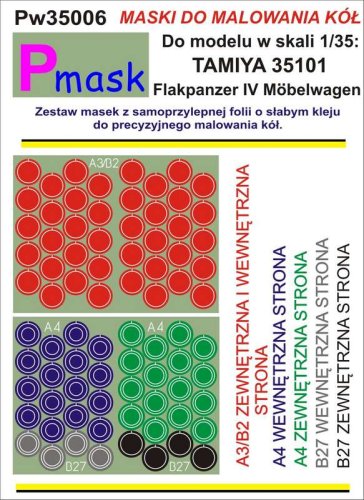 Przejdź do produktu PMASK Pw35006 - 1:35 Flakpanzer IV Mobelwagen
