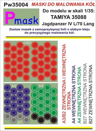 Przejdź do produktu PMASK Pw35004 - 1:35 Jagdpanzer IV L/70 Lang