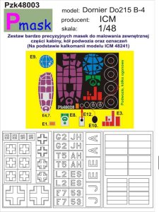 PMASK Pzk48003 - 1:48 Dornier Do215B-4