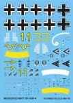 TECHMOD 48017 - 1:48 Messerschmitt Bf-109F-4