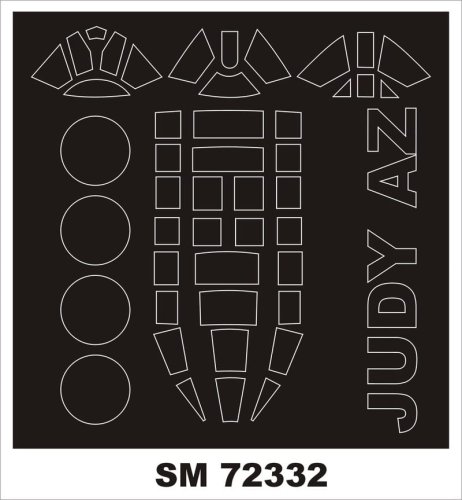Przejdź do produktu MONTEX SM72332 - 1:72 D4Y5 Judy