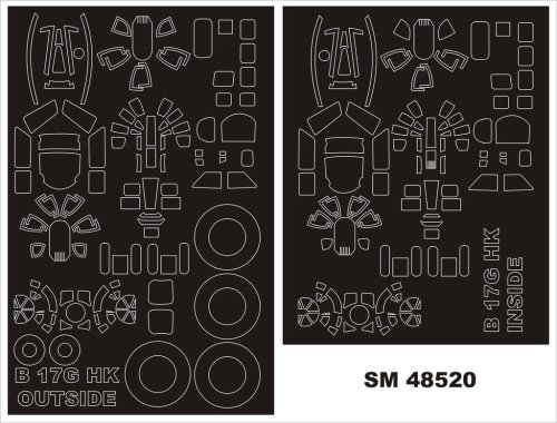 Przejdź do produktu MONTEX SM48520 - 1:48 Boeing B-17G