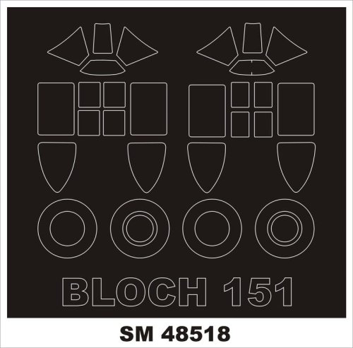 Przejdź do produktu MONTEX SM48518 - 1:48 Bloch 151