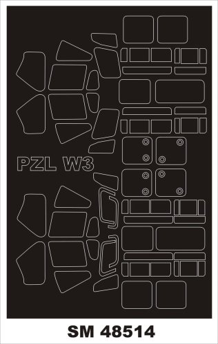 Przejdź do produktu MONTEX SM48514 - 1:48 PZL W-3 Sokół