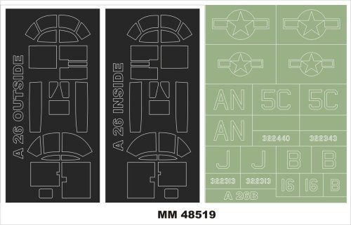 Przejdź do produktu MONTEX MM48519 - 1:48 A-26B Invader