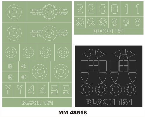 Przejdź do produktu MONTEX MM48518 - 1:48 Bloch 151
