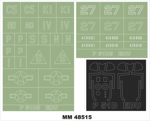 Przejdź do produktu MONTEX MM48515 - 1:48 P-51D-5 Mustang
