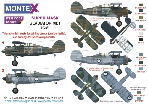 Przejdź do produktu MONTEX K32379 - 1:32 Gladiator Mk I