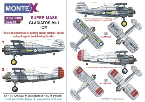 Przejdź do produktu MONTEX K32378 - 1:32 Gladiator Mk I