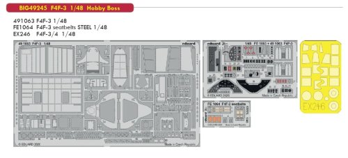 Przejdź do produktu EDUARD BIG49245 - 1:48 F4F-3