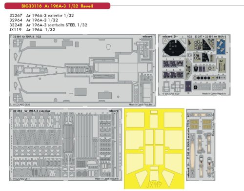 Przejdź do produktu EDUARD BIG33116 - 1:32 Ar 196A-3