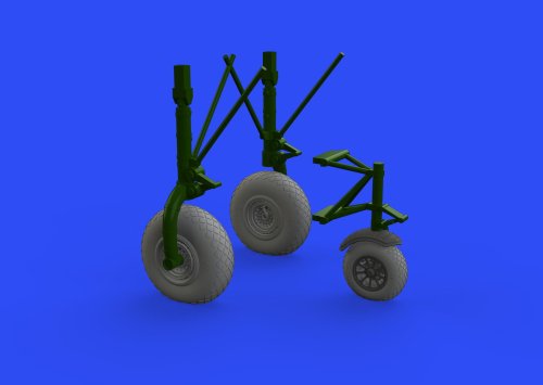 Przejdź do produktu EDUARD 632149 - 1:32 B-24 wheels (9spoke front wheel)