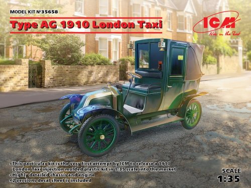 Przejdź do produktu ICM 35658 - 1:35 Type AG 1910 London Taxi