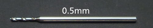 Przejdź do produktu TAMIYA 74116 - Wiertło 0,5 mm z trzpieniem 1mm