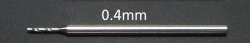 Przejdź do produktu TAMIYA 74115 - Wiertło 0,4 mm z trzpieniem 1mm