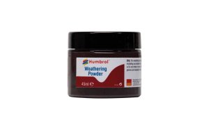 Humbrol AV0011 - Pigment Weathering Powder Black 45 ml