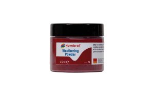 Humbrol AV0016 - Pigment Weathering Powder Iron Oxide 45 ml
