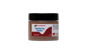 Humbrol AV0019 - Pigment Weathering Powder Dark Rust 45 ml