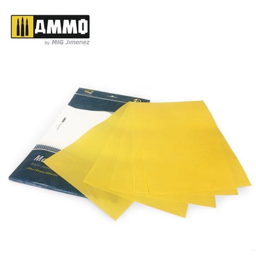 Przejdź do produktu AMMO MIG 8043 - Arkusze do maskowania 5 szt
