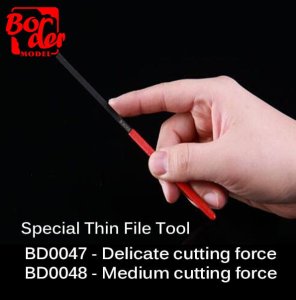 BORDER BD0048 - Pilnik płaski, średnio zbierający