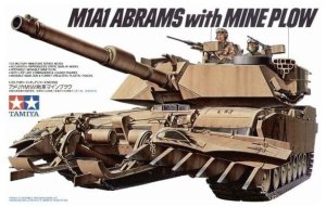 TAMIYA 35158 - 1:35 M1A1 Abrams with Mine Plow