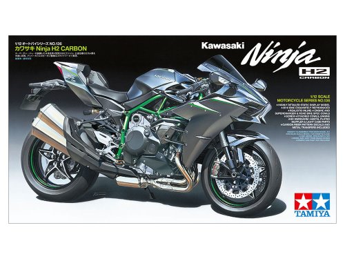 Przejdź do produktu TAMIYA 14136 - 1:12 Kawasaki Ninja H2 Carbon