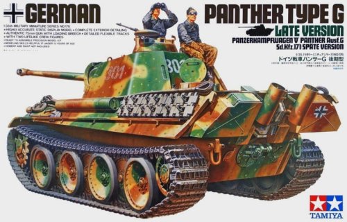 Przejdź do produktu TAMIYA 35176 - 1:35 Panther Ausf.G Late Version
