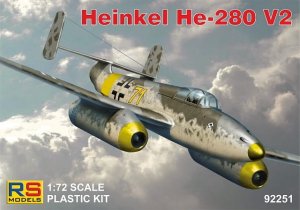 RS MODELS 92251 - 1:72 Heinkel He-280 V2