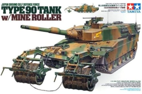 Przejdź do produktu TAMIYA 35236 - 1:35 Type 90 Tank w/Mine Roller