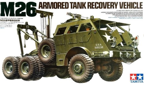 Przejdź do produktu TAMIYA 35244 - 1:35 M26 Armored Tank Recovery Vehicle