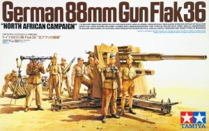 TAMIYA 35283 - 1:35 88mm Gun Flak 36 North Africa