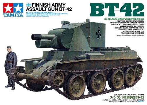 Przejdź do produktu TAMIYA 35318 - 1:35 Finland Army Assault Gun BT-42