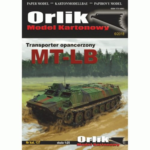 Przejdź do produktu ORLIK 137 - 1:25 Transporter opancerzony MT-LB