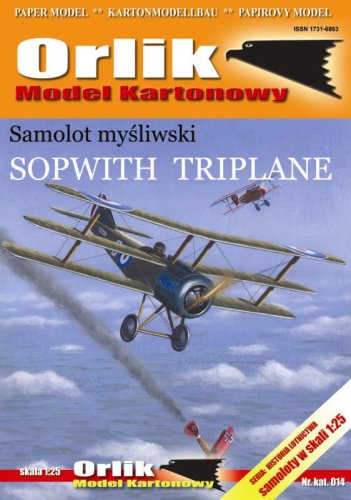 Przejdź do produktu ORLIK 014 - 1:25 Sopwith Triplane