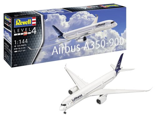 Przejdź do produktu REVELL 03881 - 1:144 Airbus A350-900 Lufthansa New Livery