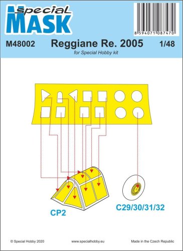 Przejdź do produktu SPECIAL HOBBY M48002 - 1:48 Reggiane Re.2005