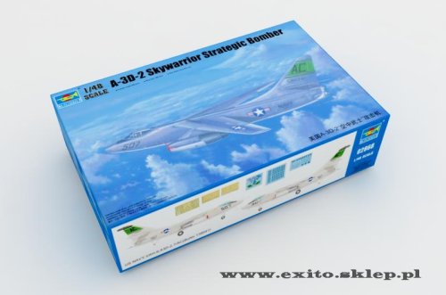 Przejdź do produktu TRUMPETER 02868 - 1:48 A-3D-2 Skywarrior Strategic Bomber