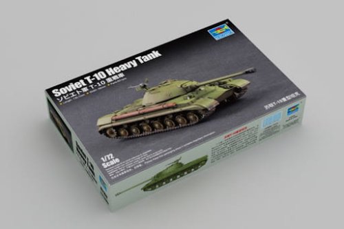 Przejdź do produktu TRUMPETER 07152 - 1:72 Soviet T-10 Heavy Tank