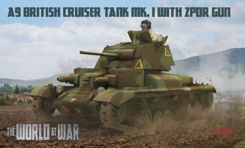 Przejdź do produktu IBG The World At War W-011 - 1:72 A9 British Cruiser Tank Mk.I with 2pdr gun
