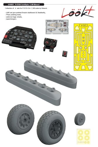 Przejdź do produktu EDUARD 644051 - 1:48 P-51D-5 LööKplus