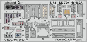 EDUARD SS709 - 1:72 He 162A