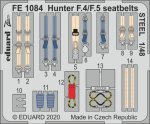 EDUARD FE1084 - 1:48 Hunter F.4/F.5 seatbelts - Steel