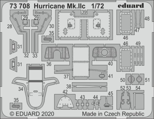 Przejdź do produktu EDUARD 73708 - 1:72 Hurricane Mk.Iic