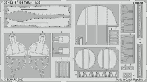 Przejdź do produktu EDUARD 32452 - 1:32 Bf 108 Taifun